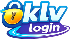 oklv login সাইটের গোলাপি নীল লোগো